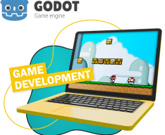 Godot.  Основа создания легендарных игр - КИБЕРшкола программирования для детей, компьютерные курсы для школьников, начинающих и подростков - KIBERone г. Смоленск
