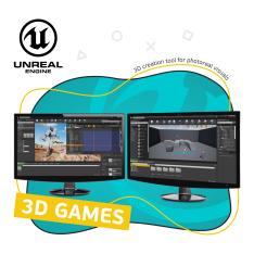 Unreal Engine 4. Игровой движок - КИБЕРшкола программирования для детей, компьютерные курсы для школьников, начинающих и подростков - KIBERone г. Смоленск