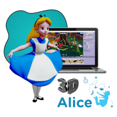 Alice 3d - КИБЕРшкола программирования для детей, компьютерные курсы для школьников, начинающих и подростков - KIBERone г. Смоленск