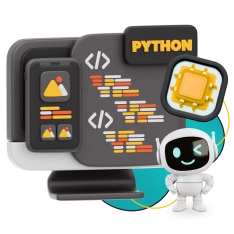 Мой первый сайт с мозгами: Python + AI - КИБЕРшкола программирования для детей, компьютерные курсы для школьников, начинающих и подростков - KIBERone г. Смоленск