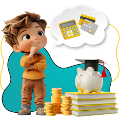 Финансовый интеллект вместе KIBERone - КИБЕРшкола программирования для детей, компьютерные курсы для школьников, начинающих и подростков - KIBERone г. Смоленск