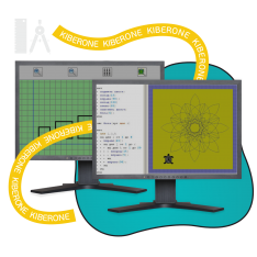 Исполнители чертежник и черепашка - КИБЕРшкола программирования для детей, компьютерные курсы для школьников, начинающих и подростков - KIBERone г. Смоленск