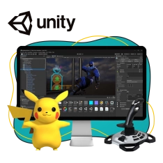 Мир игр на Unity 2D на популярном движке + AI-помощники - КИБЕРшкола программирования для детей, компьютерные курсы для школьников, начинающих и подростков - KIBERone г. Смоленск