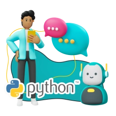 Умный чат-бот на Python на Telegram - КИБЕРшкола программирования для детей, компьютерные курсы для школьников, начинающих и подростков - KIBERone г. Смоленск