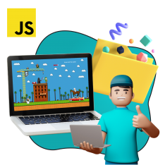Программирование на JavaScript. Учимся создавать игры! - КИБЕРшкола программирования для детей, компьютерные курсы для школьников, начинающих и подростков - KIBERone г. Смоленск