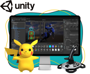 Мир трехмерных игр на Unity 3D - Школа программирования для детей, компьютерные курсы для школьников, начинающих и подростков - KIBERone г. Смоленск